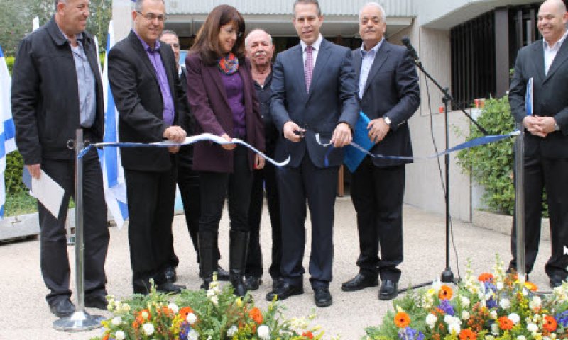 צעד הסטורי [צילום: דוברות המשרד להגנת העורף]
