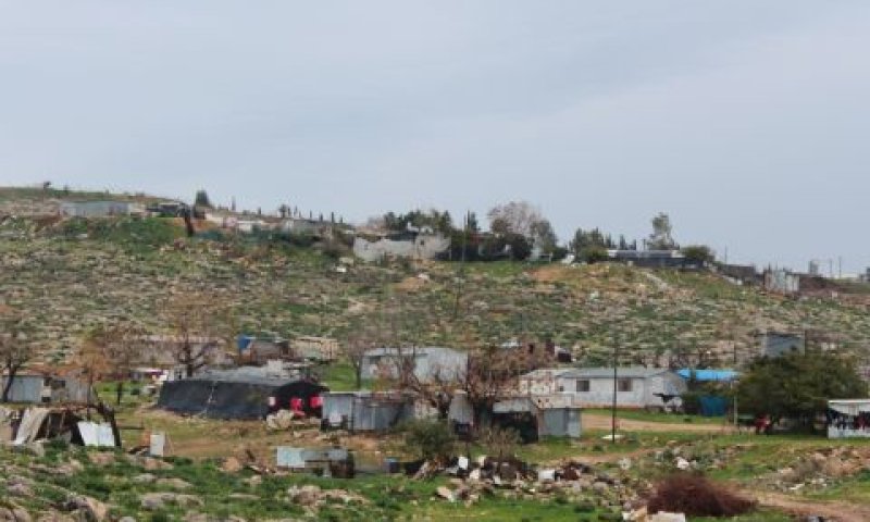 מאחז פלשתיני בלתי חוקי של שבט הרמאדין [צילום: תנועת רגבים]
