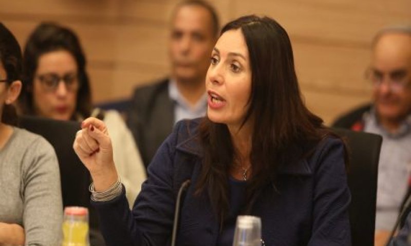 השרה רגב בוועדת הכספים [צילום: דוברות הכנסת]