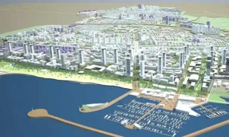 הדמיית רובע שדה דב [צילום: רשות מקרקעי ישראל]