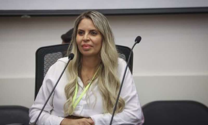 עו"ד שני אילוז בוועדה [צילום: נועם מושקוביץ, דוברות הכנסת]