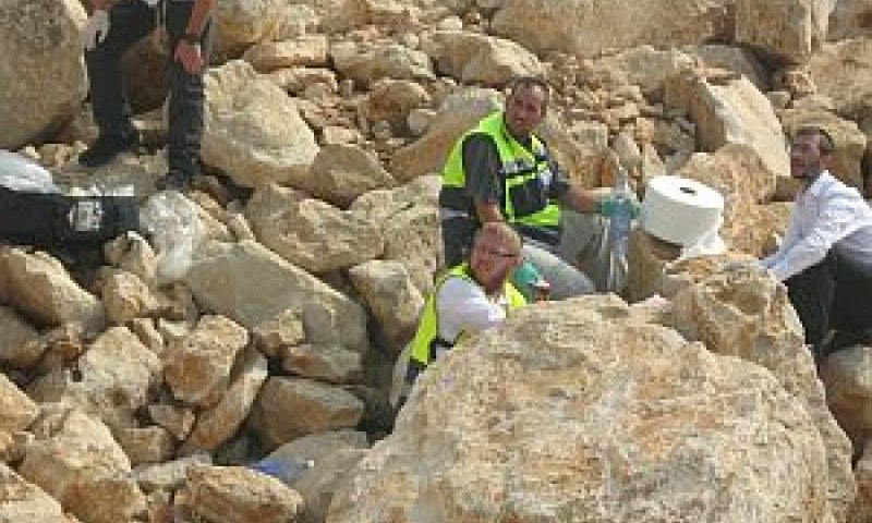 נסיונות החילוץ [צילום: יוסי ימפל - דוברות זק"א]