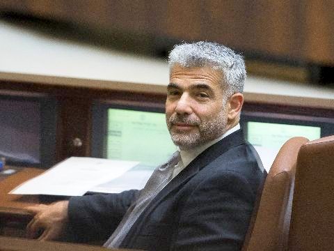 לפיד. הפוליטיקה הישנה [צילום: פלאש 90]