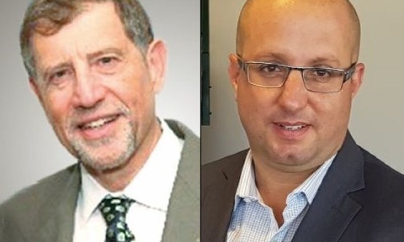 תמיר כהן, ובעל השליטה בשיכון ובינוי, נתי סיידוף [צילום: יח"צ]