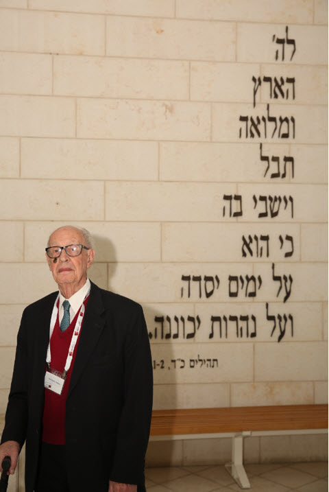 פרופסור גרהארד ויינברג [צילום: עמירם ציונוב]