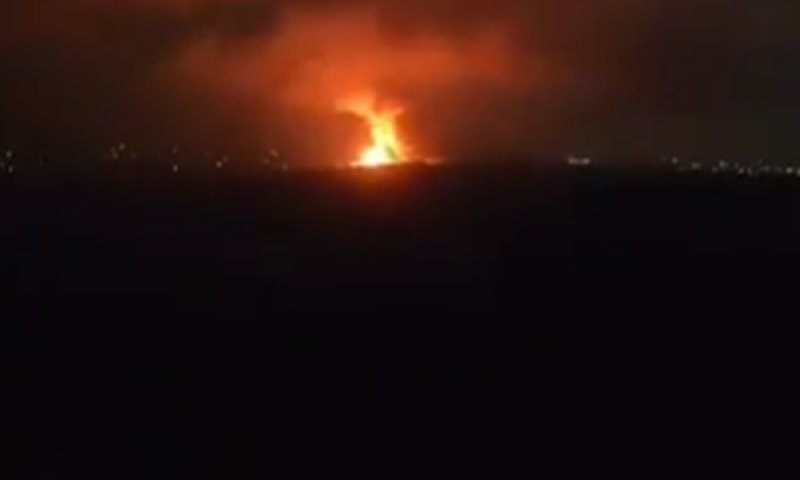 הדי הפיצוצים נשמעו היטב בגבול הצפון [צילום: שימוש לפי סעיף 27א]