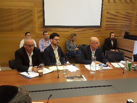 נציגי אל על [צילום: דוברות הכנסת]