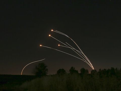 כיפת ברזל בדרום [צילום: אריאל שליט, AP]