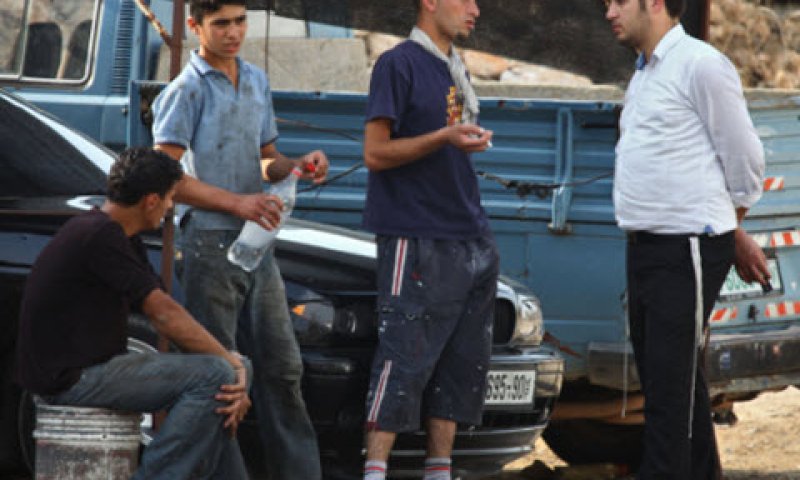 פועלים ערבים. לא משתתפים בכוח העבודה [צילום: נתי שוחט/פלאש 90]