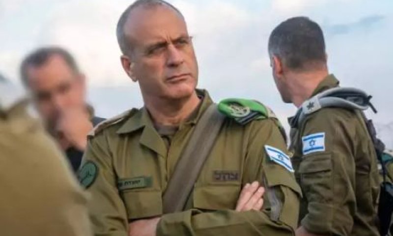 מפקד פיקוד המרכז אלוף יהודה פוקס [צילום: דובר צה''ל]