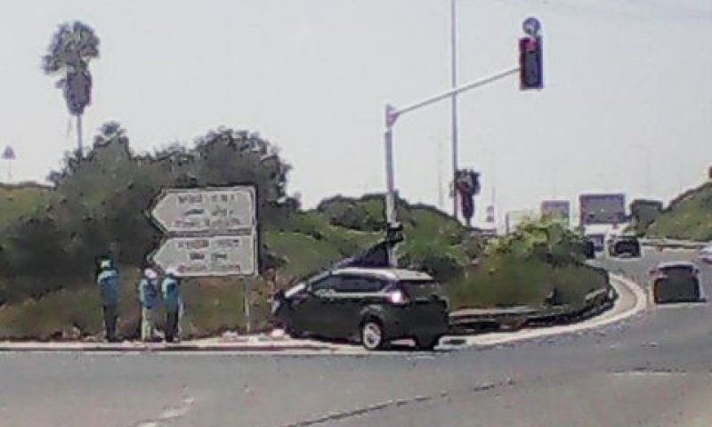 הרכב הדורס לפני שנמלט