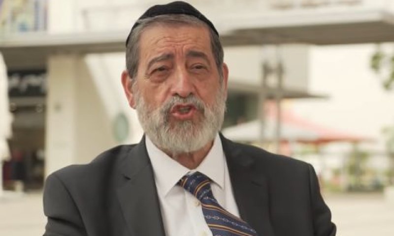 הרב אברהם חמרה ז"ל [צילום: יוטיוב]