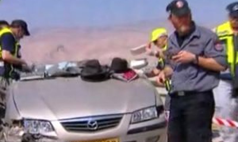 תאונת דרכים בבקעת הירדן