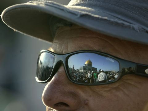 פסטיבל התנועה האיסלמית בהר הבית [AP]