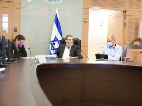 יו"ר הוועדה משה גפני [צילום: דני שם-טוב/דוברות הכנסת]