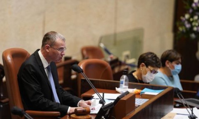 לוין. "הדמוקרטיה ורצון העם ינצחו"[צילום: דני שם-טוב/דוברות הכנסת]
