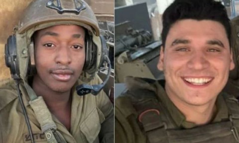 סמ"ר אופיר ברקוביץ' וסמל אלישי יונג