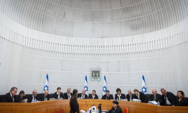 הדיון בביטול עילת הסבירות [צילום: יונתן זינדל, פלאש 90]