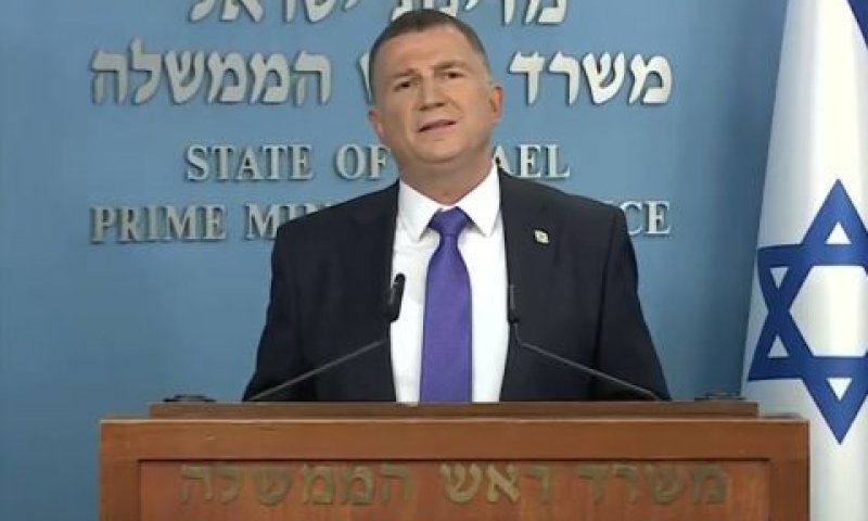 אדלשטיין. פגוע מהתנהלות הממשלה [צילום: מן הטלוויזיה]