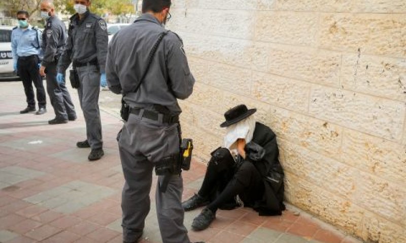 פעילות המשטרה בבית שמש [צילום: יעקב לדרמן, פלאש 90]