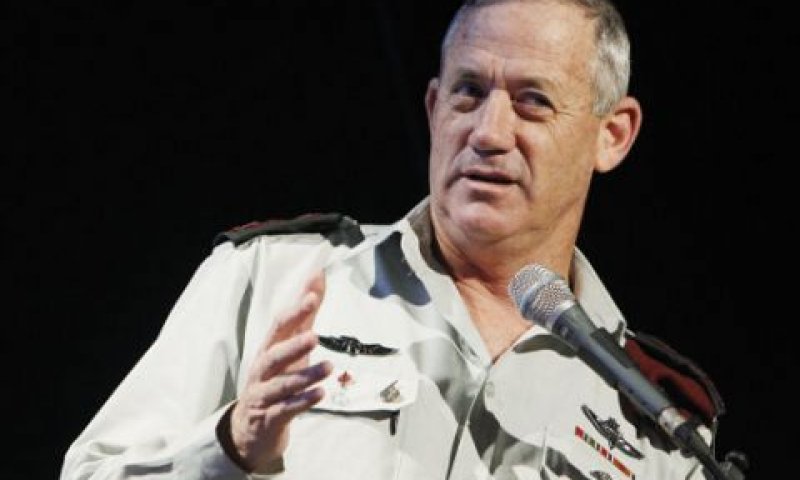 גנץ. סף הביטחון הוא הסף ההכרחי [צילום: פלאש 90]