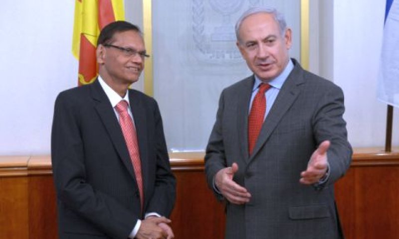 נתניהו עם ג'. ל. פייריס [צילום: פלאש 90]