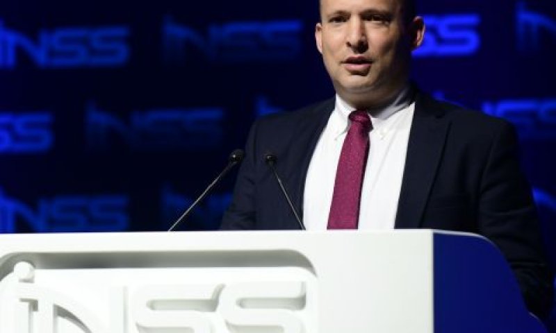 בנט. "אתמול ההיסטוריה דפקה על דלתנו" [צילום: תומר נויברג/פלאש 90]