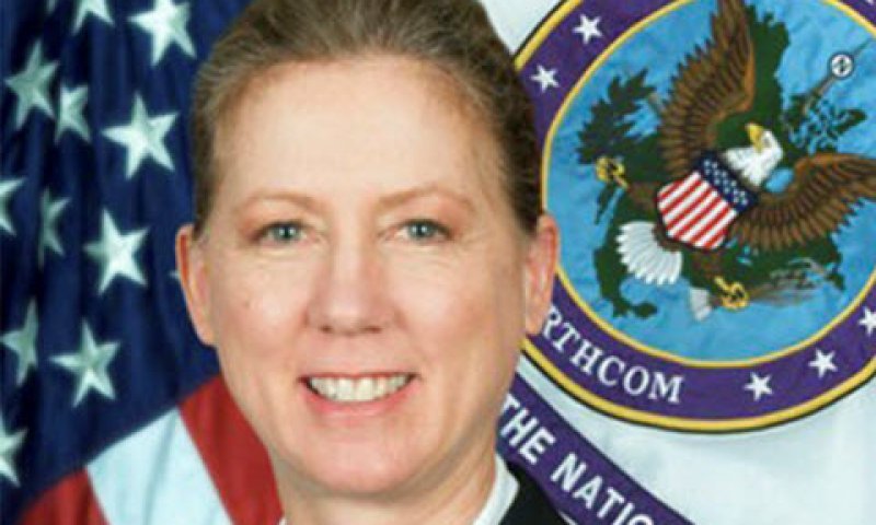 בריגדיר-ג'נרל לורה ל' יגר [צילום: National Guard via AP]