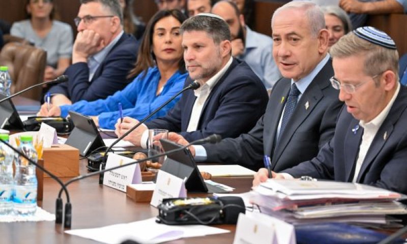 ישיבת ממשלה סוערת [צילום: דוברות ראש הממשלה]