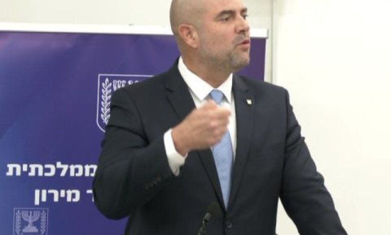 אוחנה היום בוועדת מירון [צילום: לע"מ]