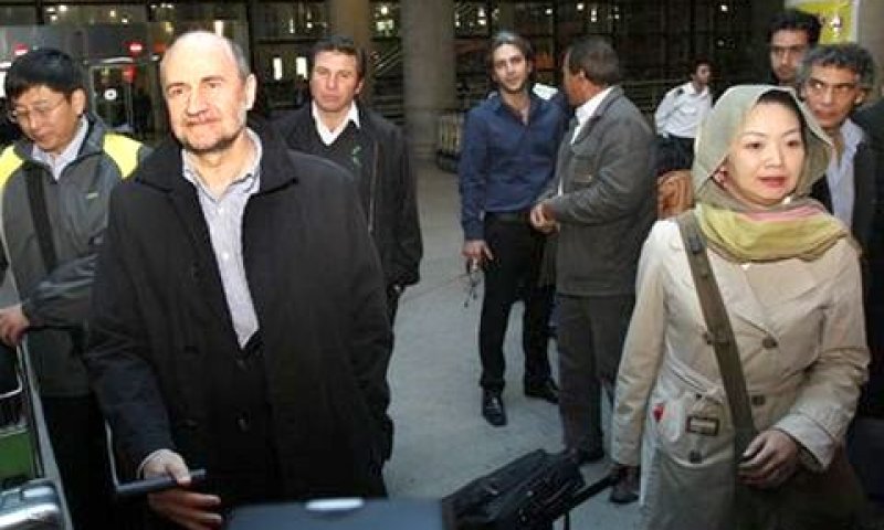 פקחי האו"ם באירן [צילום: AP]