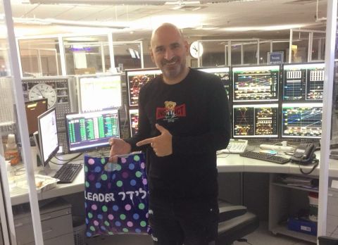 מוטי זוהר מנהל משמרת בפיקוד הרכבת