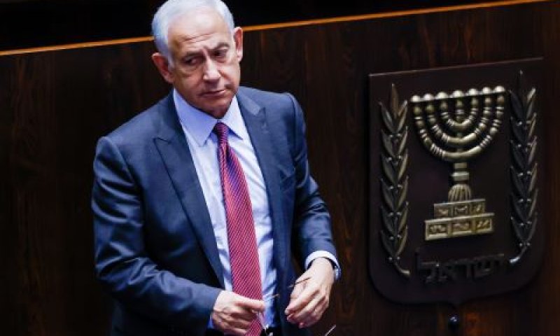 עלה בידו. בנימין נתניהו [צילום: אוליביה פיטוסי/פלאש 90]