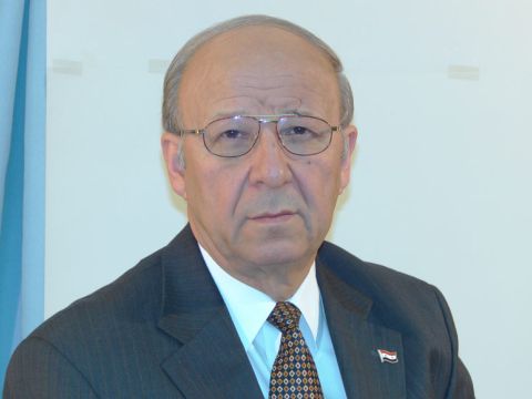 פרופ' אברהים עות'מאן, מזכ"ל הועדה הסורית לאנרגיה אטומית