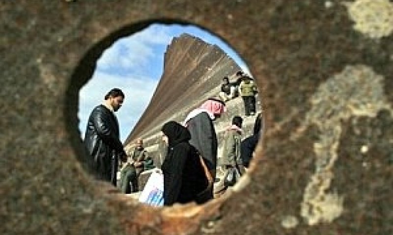 גבול עזה מצרים [צילום: AP]