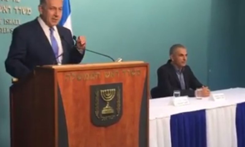 נתניהו וכחלון. הסכימו [צילום: מן הטלוויזיה]