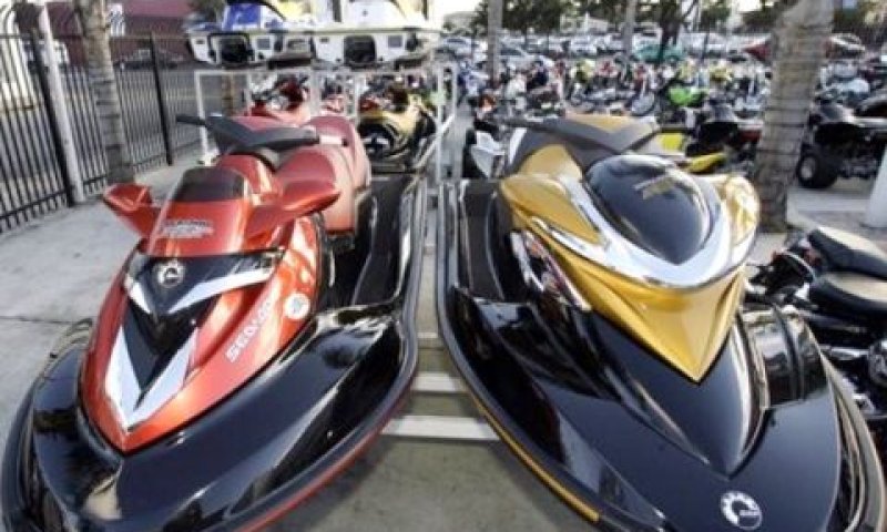 אופנוע ים מסוג סיאדו (SEADOO) [צילום: AP]
