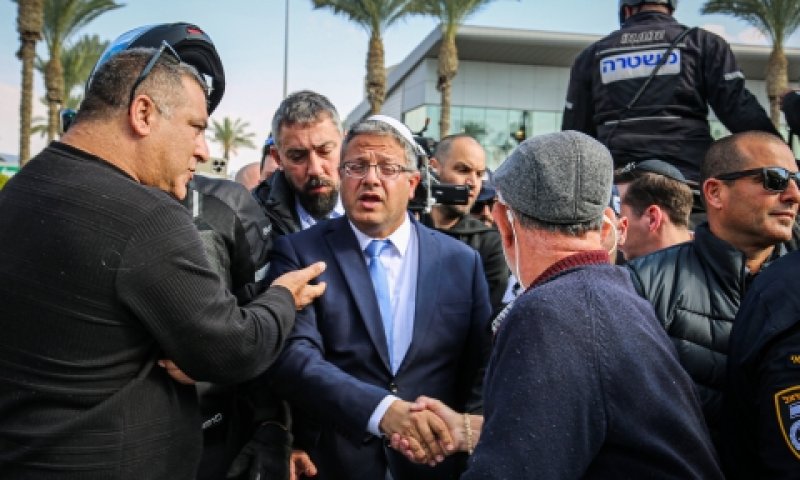 בן גביר. טוב שאיילון לא נחסם [צילום: פלאש 90]