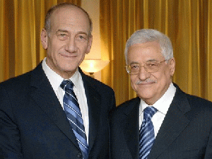 אבו מאזן ואולמרט