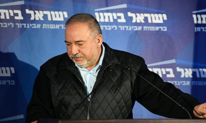 ליברמן. מציב תנאים להצטרפותו [צילום: סריה דיאמנד/פלאש 90]