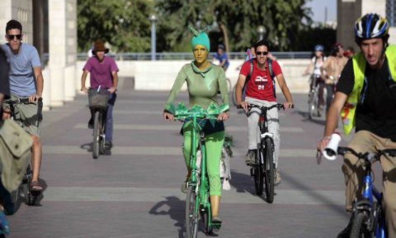 למען קידום תרבות הרכיבה בירושלים [צילום: איתמר סולטן]