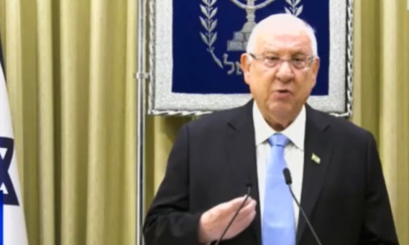 ריבלין. "רוב ההנהגה יודעת חובתה" [צילום: מן הטלוויזיה]