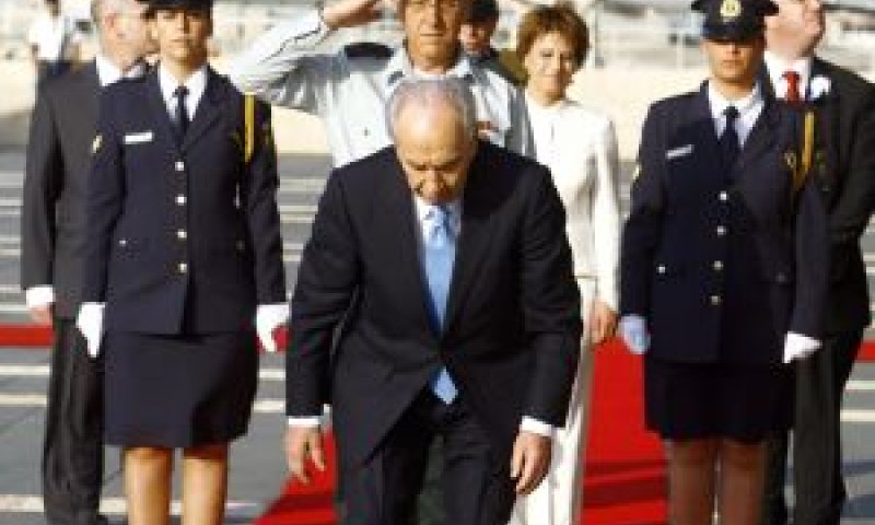 הנשיא שמעון פרס [ארכיון: פלאש 90]