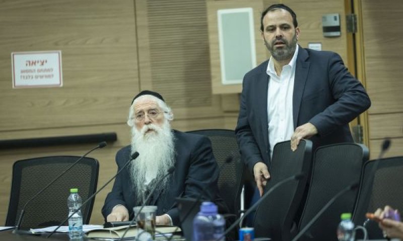 אזולאי ופרוש בוועדת חו"ב השבוע [צילום: יונתן זינדל/פלאש 90]