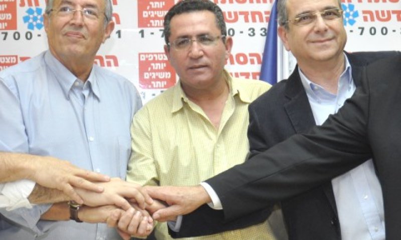 שרגא ברוש, עופר עיני ושלמה בוחבוט [צילום: יהודה שגב]