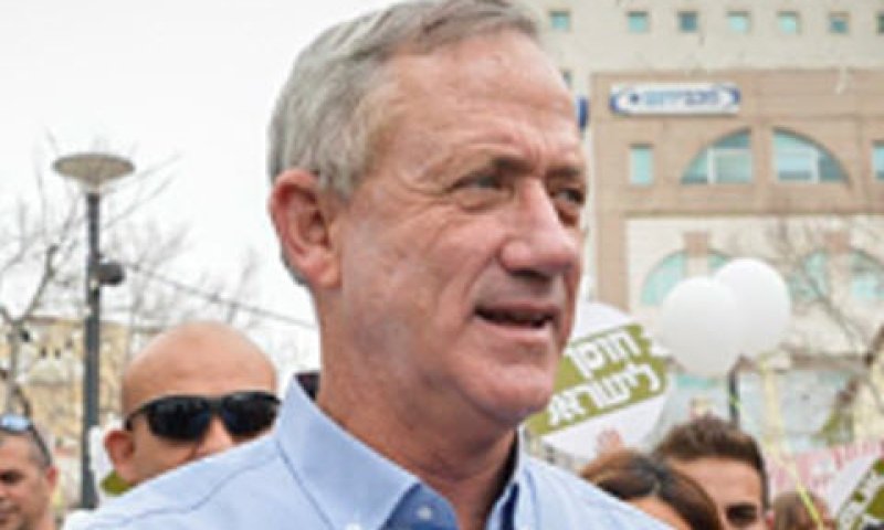 גנץ. גם הוא השתמש באותה מילה [צילום: פלאש 90]