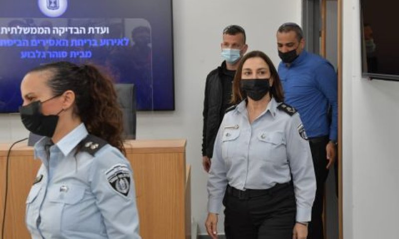 קטי פרי בעדותה בוועדה [צילום: המשרד לבטחון הפנים]