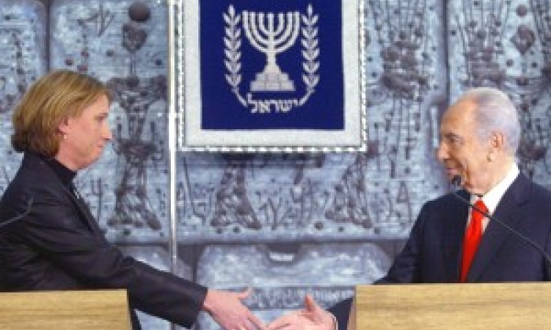 הנשיא הטיל על לבני את המשימה [פלאש 90]