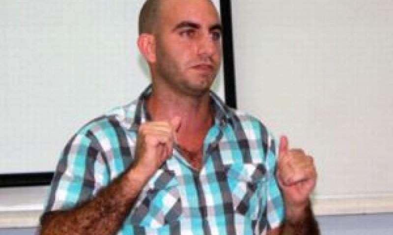 גלעד ארדיטי. יו"ר חדש [צילום: באדיבות אגודת הסטודנטים אוניברסיטת ת"א]