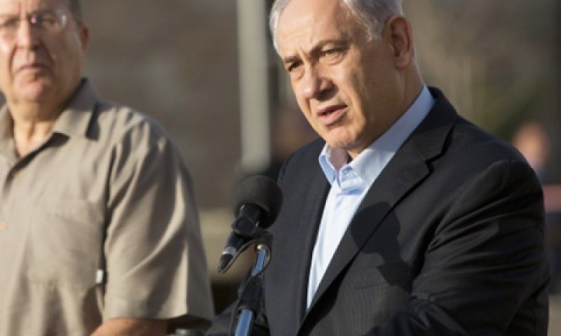 נתניהו. פוגעים בחמאס ובמוסדותיו [צילום: פלאש 90]
